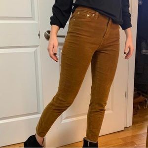 Lucky Brand high rise corduroy pants